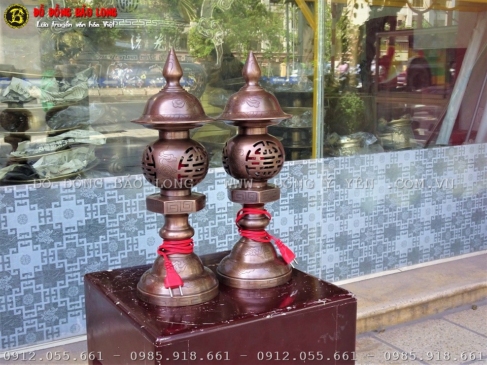 ý nghĩa đèn thờ bằng đồng