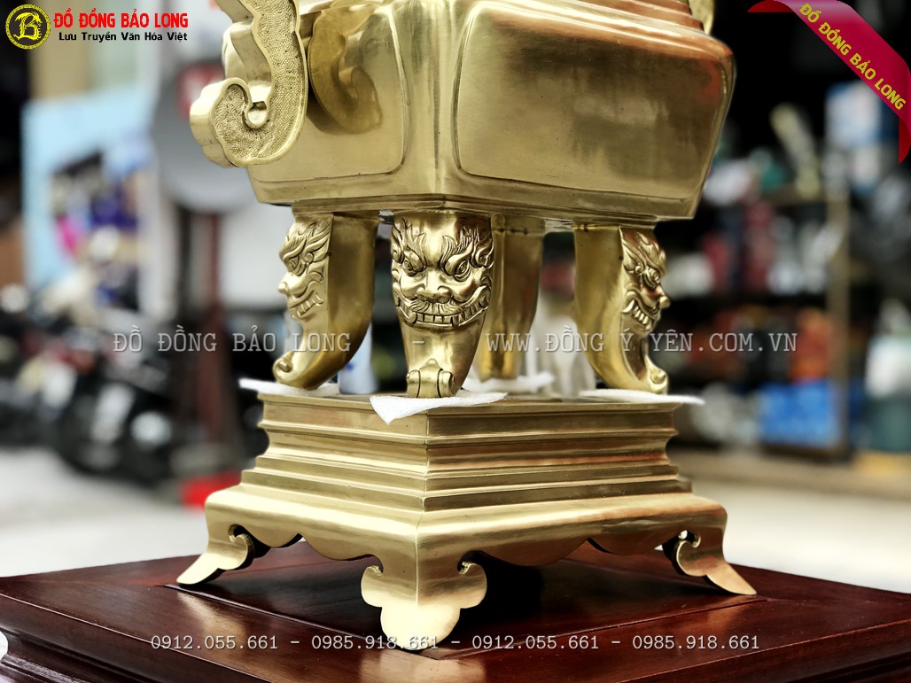 chân đế đỉnh vuông tai mây 60cm