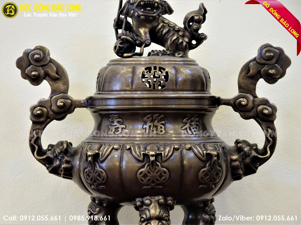 đỉnh dơi tiền bằng đồng