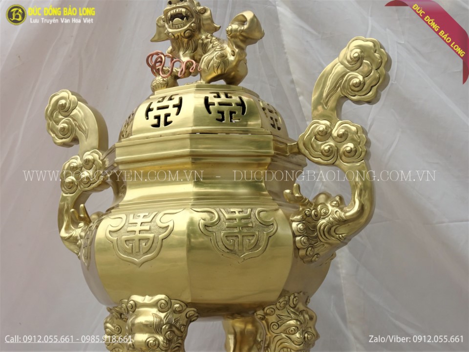 đỉnh đồng thờ cúng bằng đồng