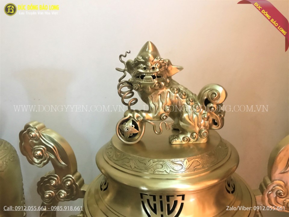 đỉnh đồng chữ thọ catut