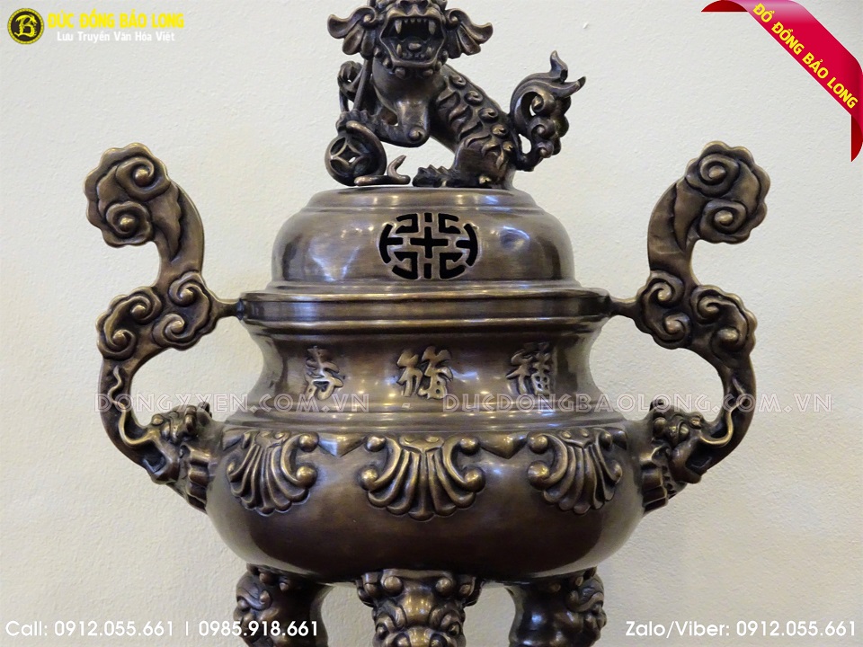 Đỉnh hun đen giả cổ