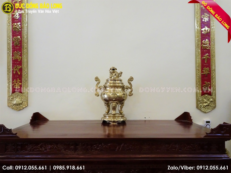 đỉnh dơi tiền bằng đồng