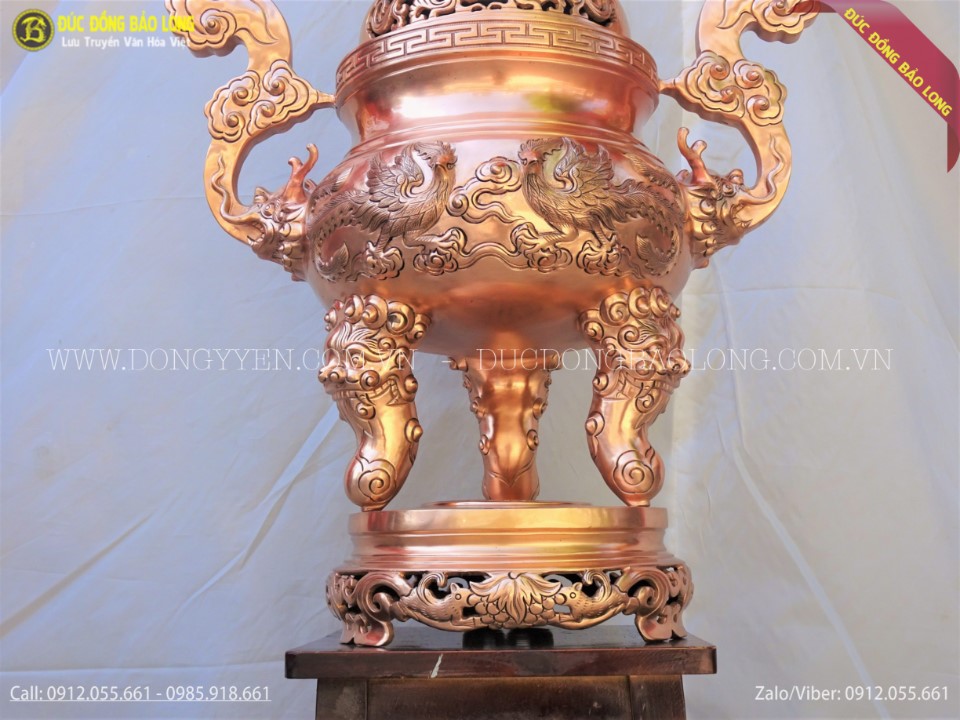 đỉnh đồng rồng phượng