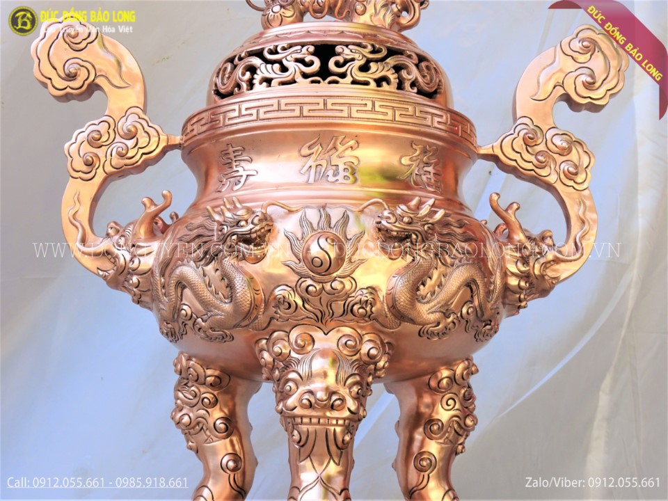 đỉnh đồng rồng phượng