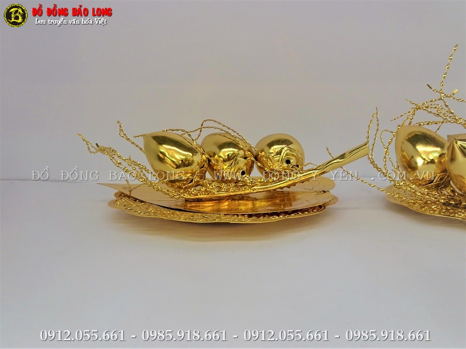 bộ trầu cau bằng đồng