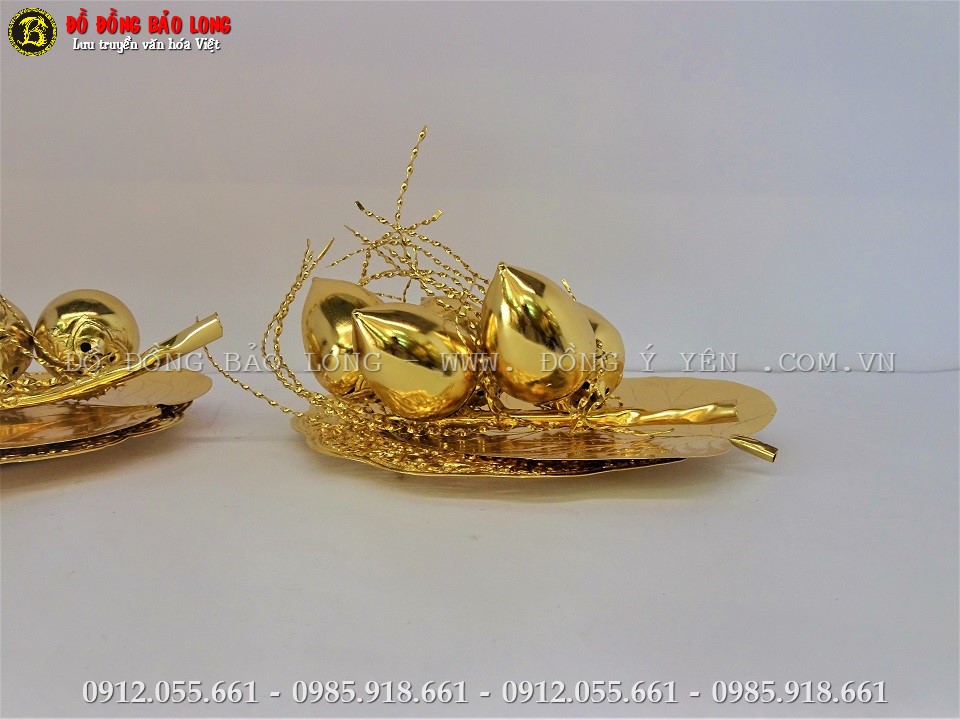 bộ trầu cau bằng đồng