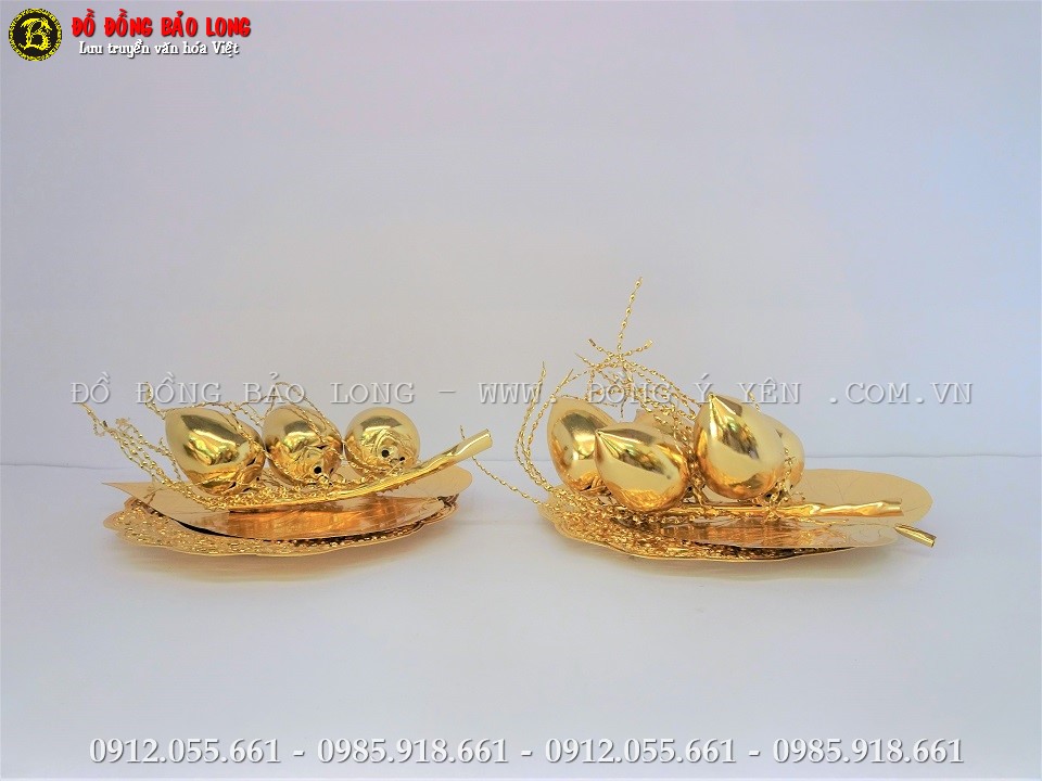 bộ trầu cau bằng đồng