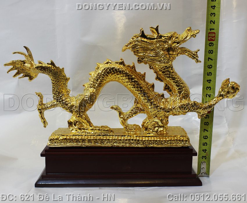 rồng đúc bằng đồng nguyên khối