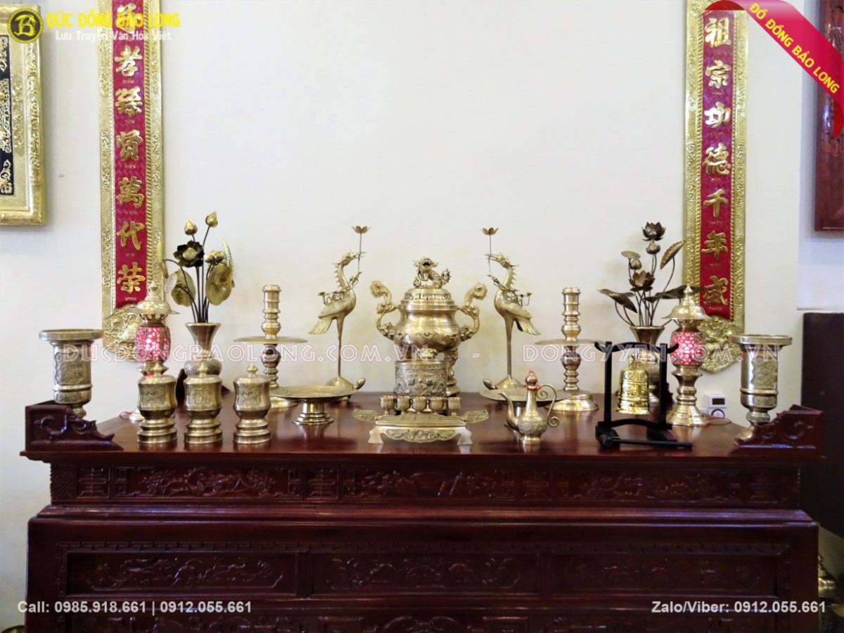 đồ thờ cúng bằng đồng tại tphcm