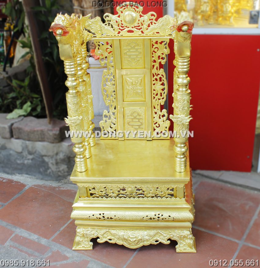 bán ngai thờ bằng đồng