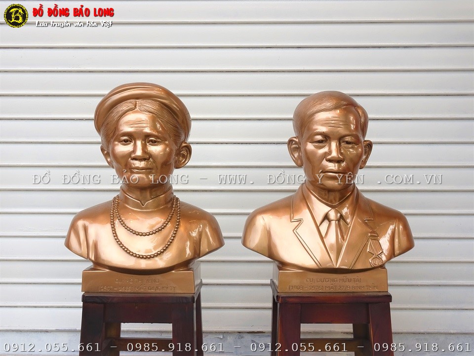 tượng chân dung bằng đồng