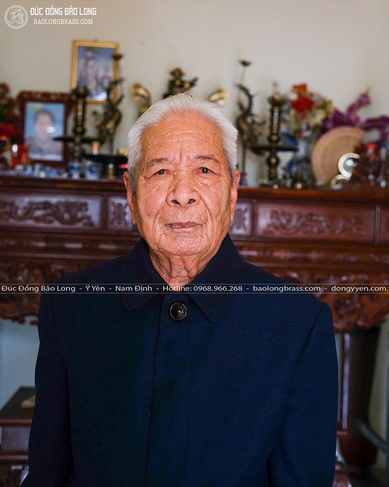 Đúc 3 Pho Tượng Chân Dung Bằng Đồng Cao 48Cm