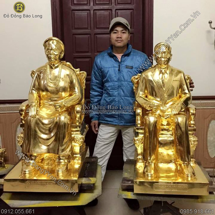 Đúc Tượng Thờ Ông Bà Bằng Đồng