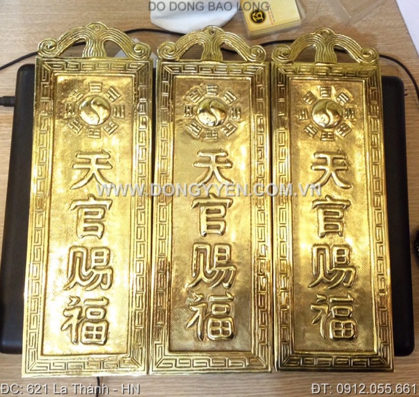 Lá Trấn Nhà Cửa bằng Đồng