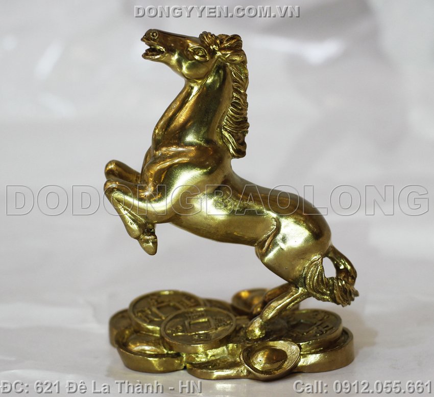 ngựa bằng đồng 9cm