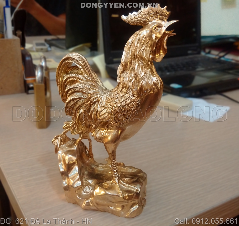 gà trống dùng trong phong thủy