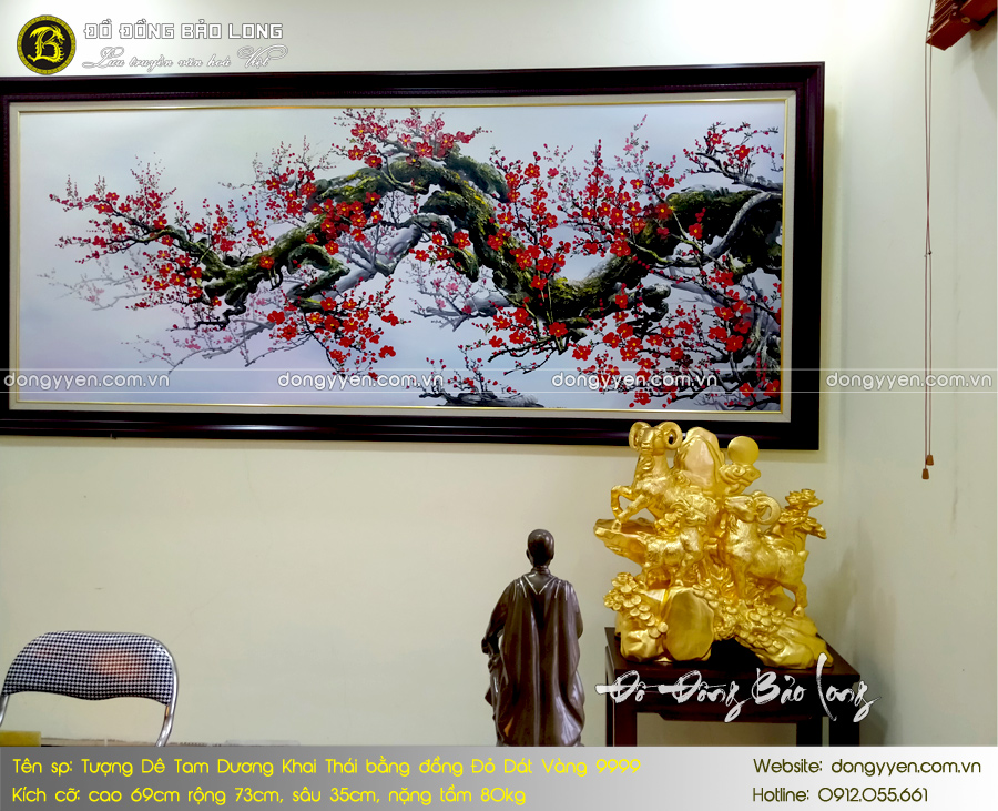 ý nghĩa tượng dê tam dương khai thái