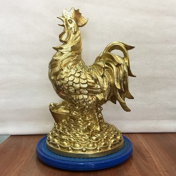 Gà Phong Thủy Đồng Katut 39cm