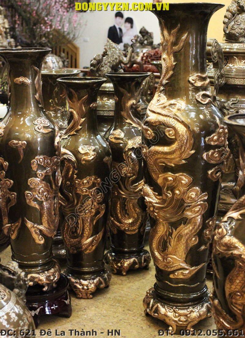 lộc bình bằng đồng đỏ