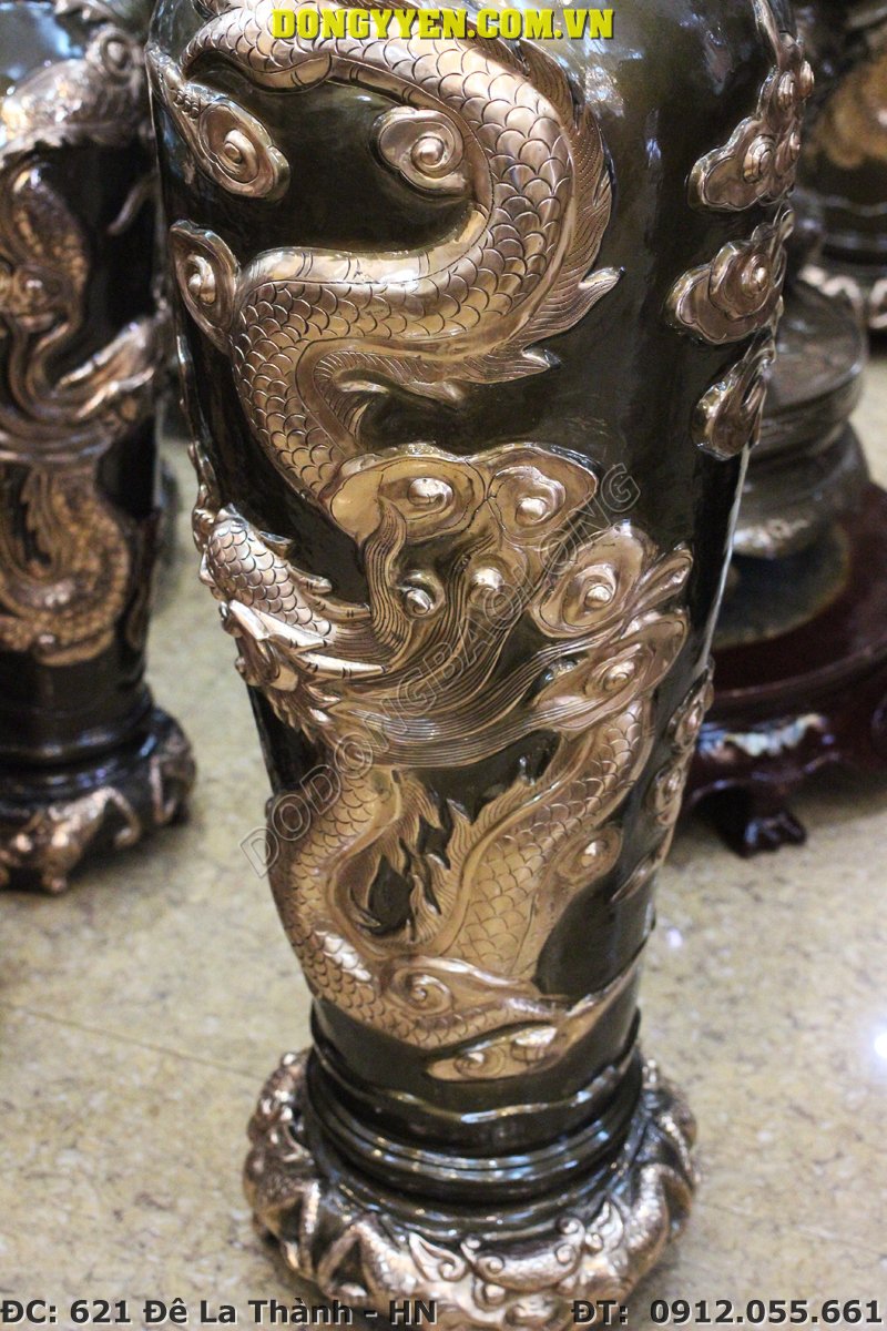 lộc bình đem đi thếp vàng