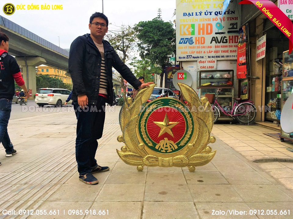 logo ngành công an