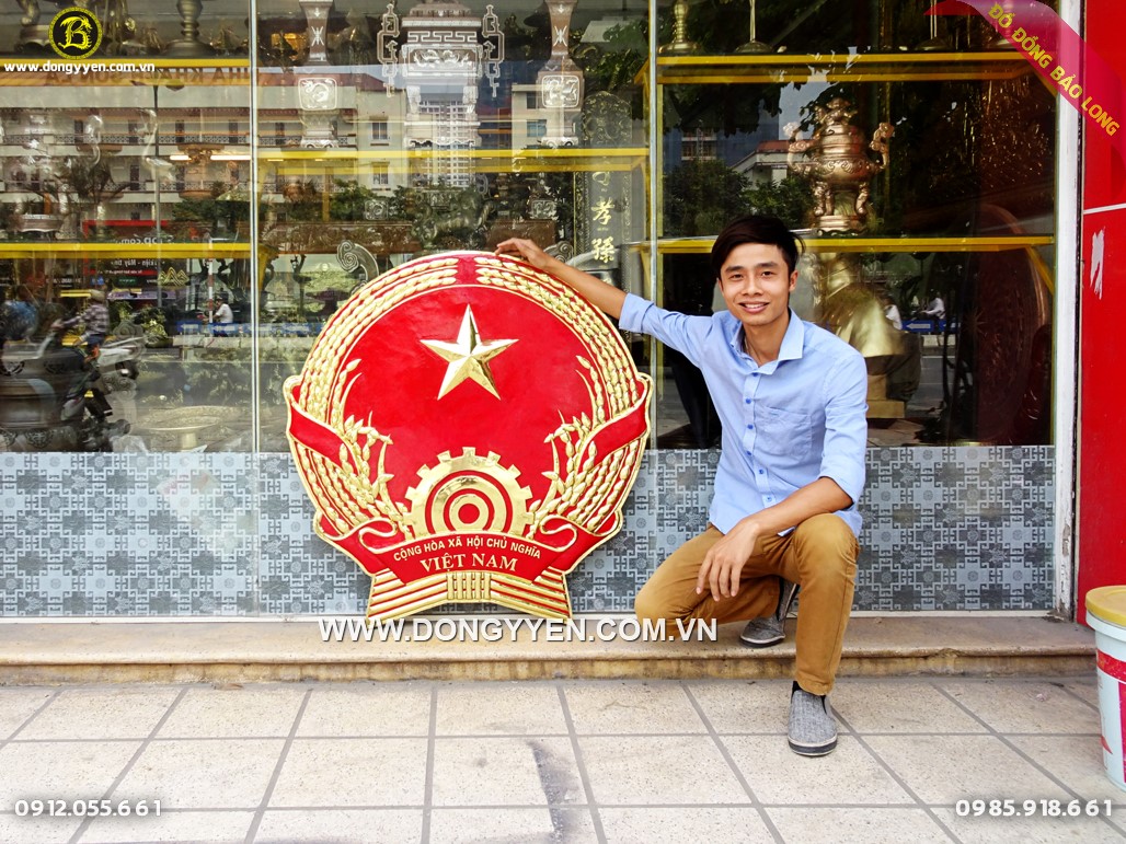 quốc huy việt nam dk 1m
