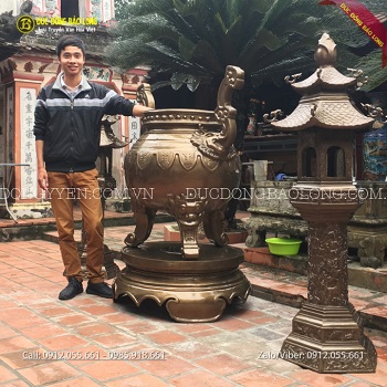 Báo Giá Đúc Lư Đồng Để Ngoài Trời Cho Đền, Chùa