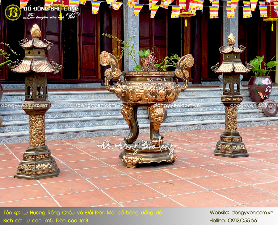 lư hương thờ 