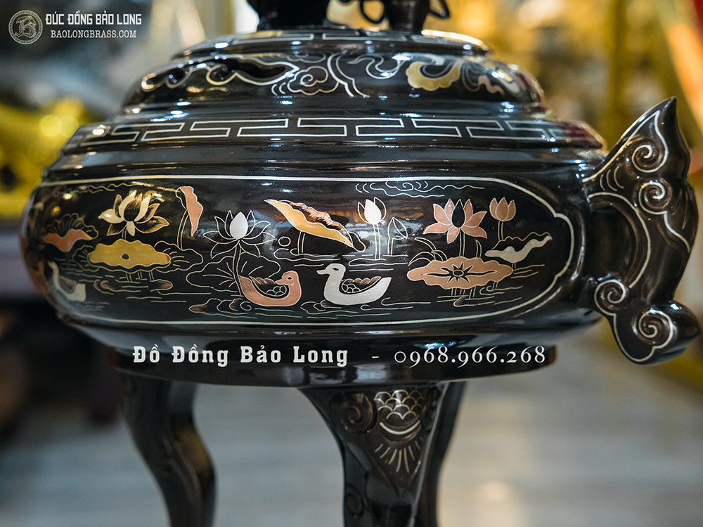 Lư Hương Đồng Dơi Thọ Cao 1m37