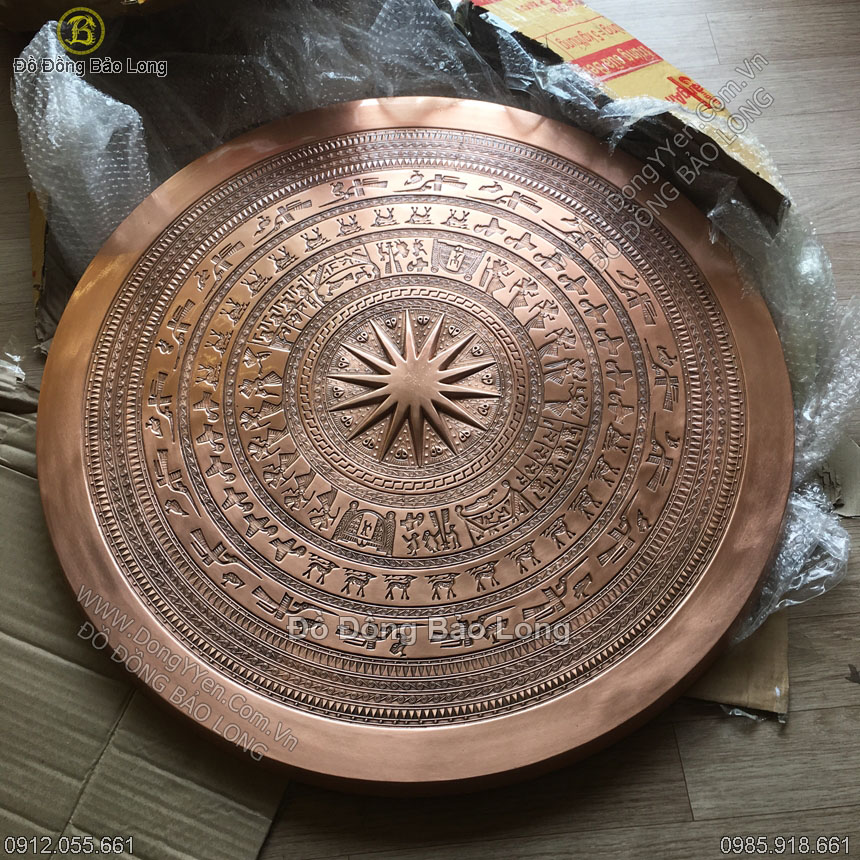 mặt trống đồng ngọc lũ 81cm