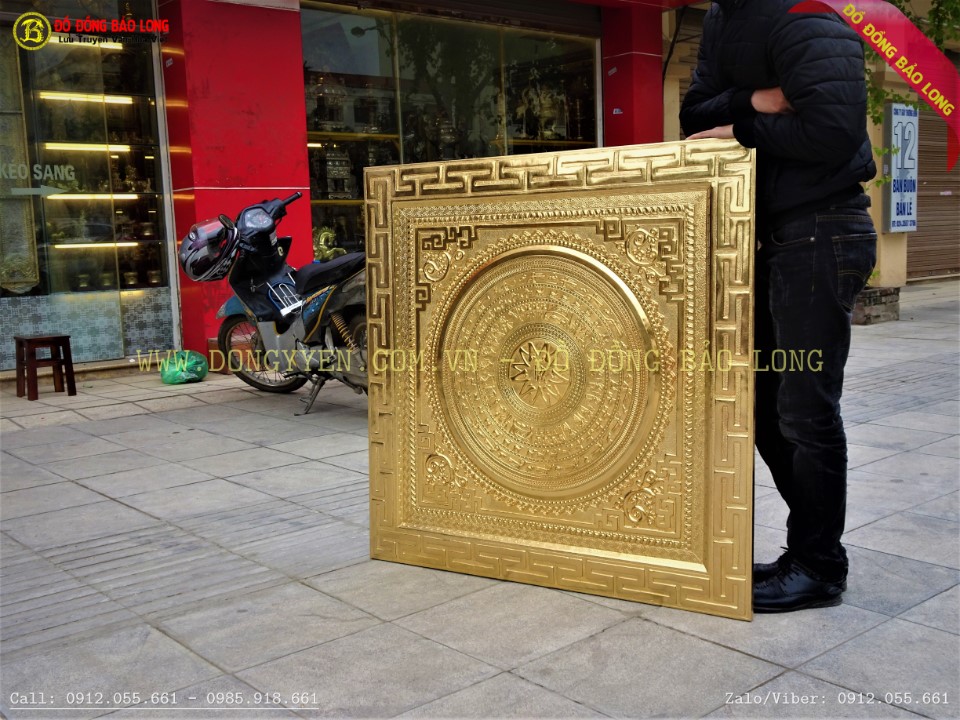 mặt trống đồng đường kính 60cm