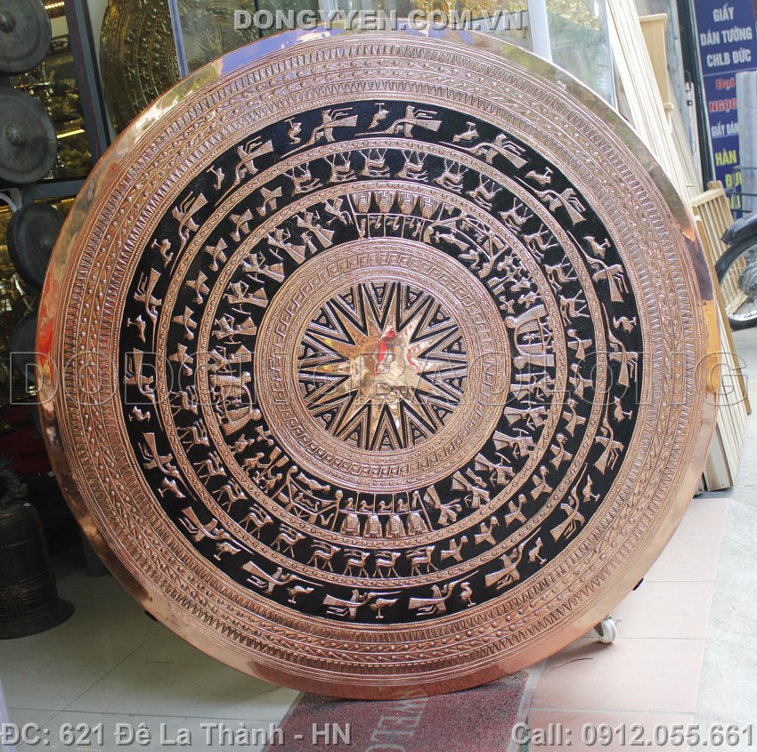 Mặt Trống Đồng Cho Cửa Cổng, Cổng Chào, Phù Điêu