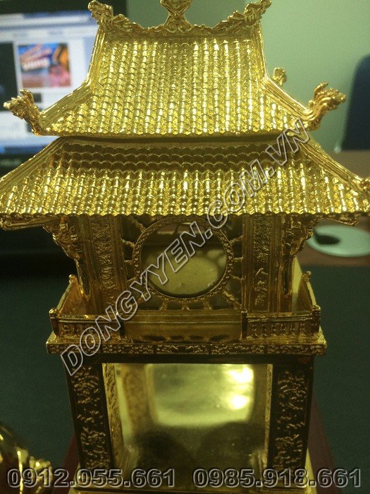 khuê văn các mạ vàng 24K