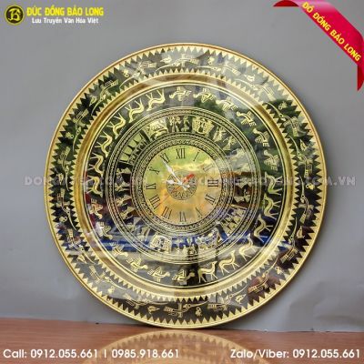 Đồng Hồ Treo Tường Bằng Đồng