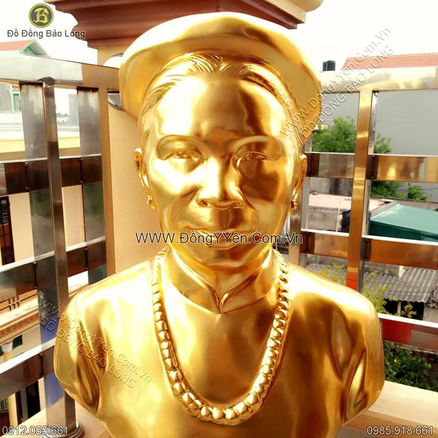 Thếp vàng Tượng Đồng Chân Dung