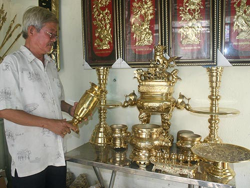 đồ đồng thờ cúng bảo long