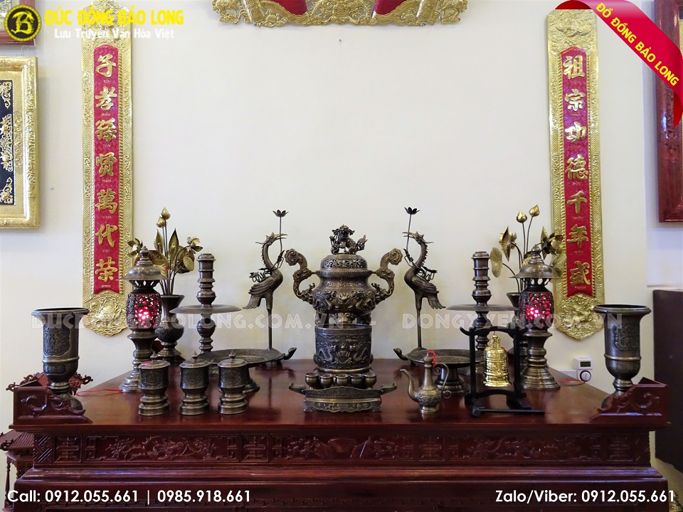 mua đồ thờ bằng đồng tại kon tum