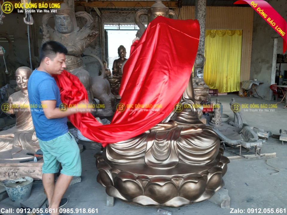 Nhận đúc tượng Phật bằng đồng theo mẫu yêu cầu tại Đắk Lắk