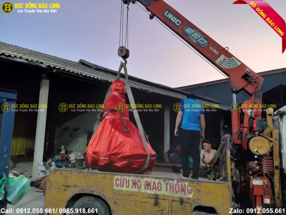 Bảo Long chuyên nhận đúc tượng phật bằng đồng theo yêu cầu tại nam định uy tín