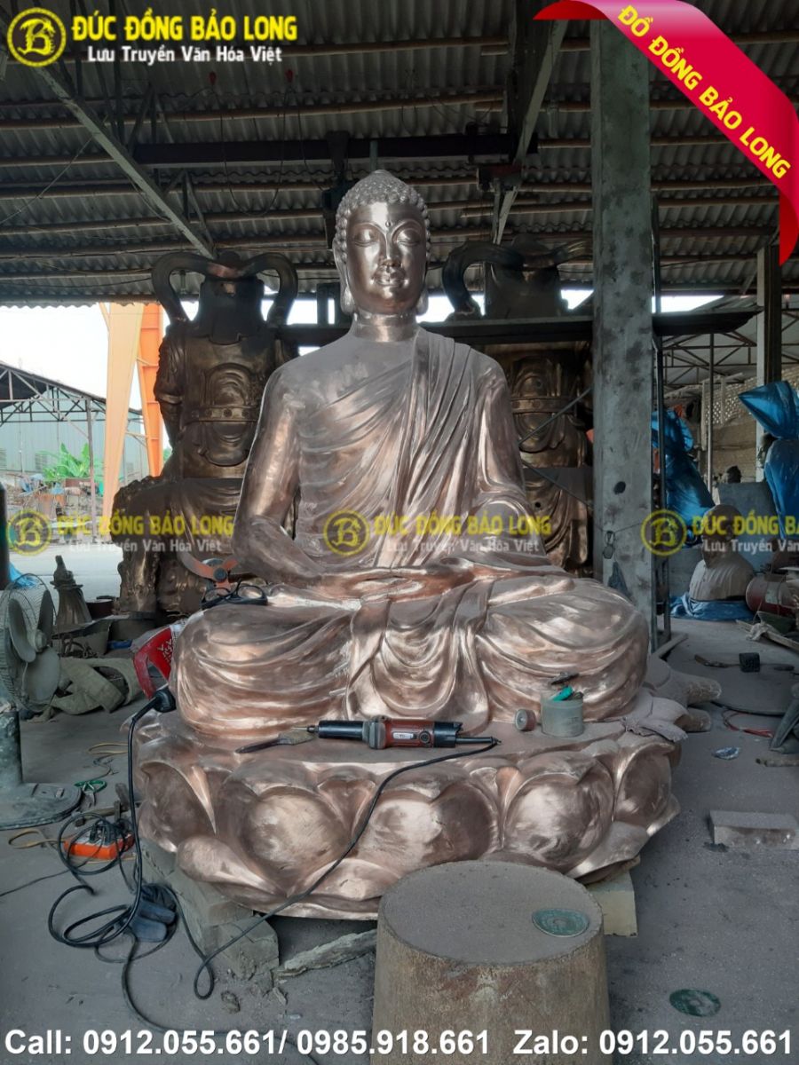 Nhận đúc tượng Phật bằng đồng tại Quảng Ngãi 3