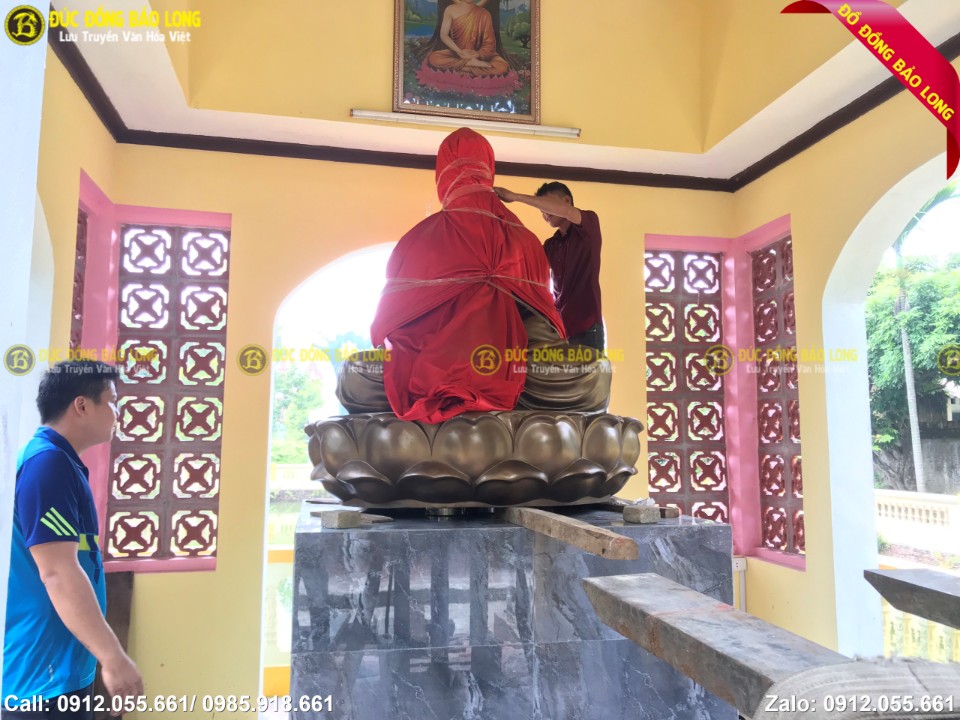 Nhận đúc tượng phật bằng đồng uy tín ttại thái bình