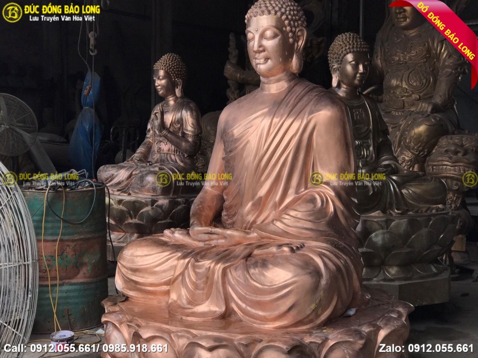 nhận đúc tượng Phật bằng đồng đủ kích cỡ tại quảng bình