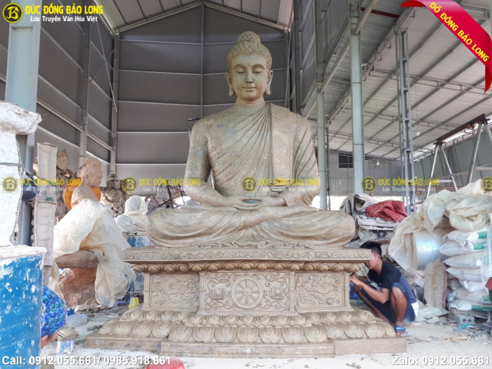 Địa chỉ nhận đúc tượng Phật bằng đồng theo yêu cầu tại sơn la