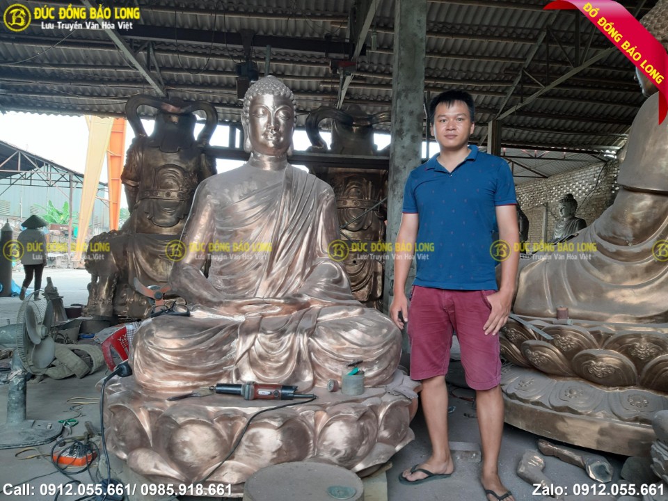 nhận đúc tượng Phật cỡ lớn tại Tây Ninh