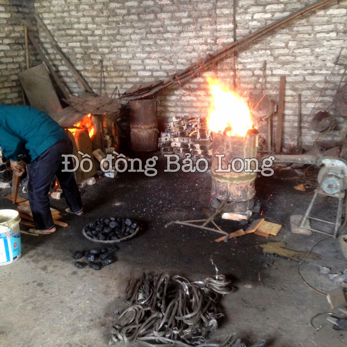 Quá trình nấu đồng