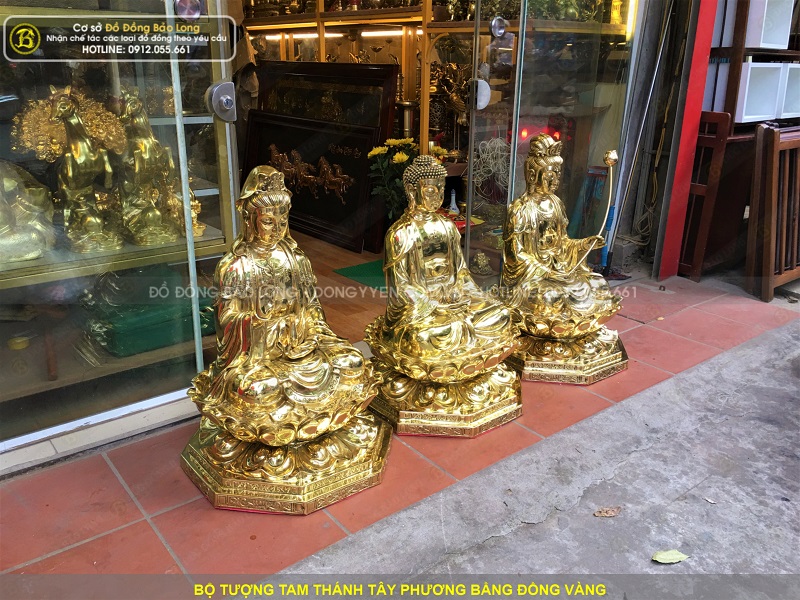 giá tượng tam thánh tây phương