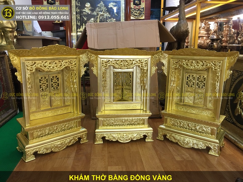 giá khám thờ bằng đồng