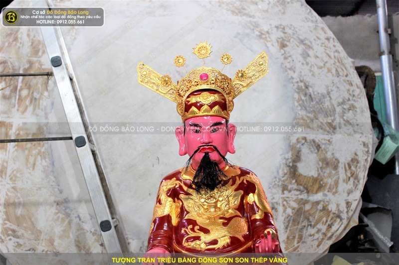 giá tượng trần triều bằng đồng