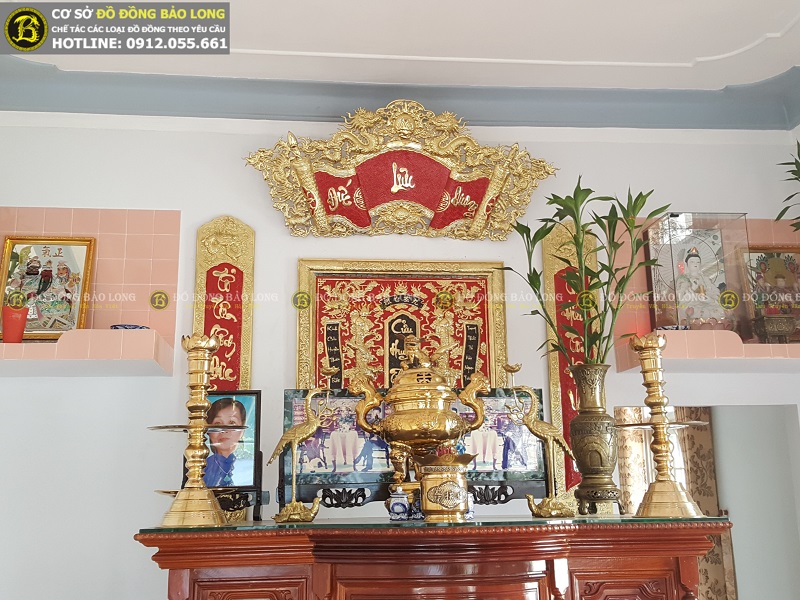 cửa hàng bán hoành phi, cuốn thư câu đối bằng đồng tại bình dương